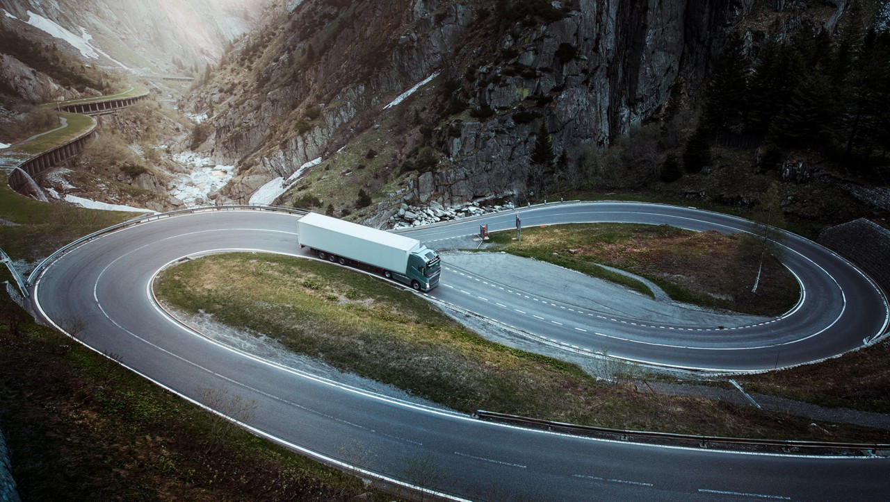 Volvo FH – en montagne